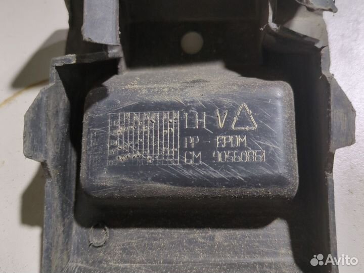 Заглушка на порог chevrolet viva