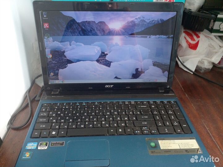 Продам ноутбук Acer aspire 5750G-2454G50Mnbb