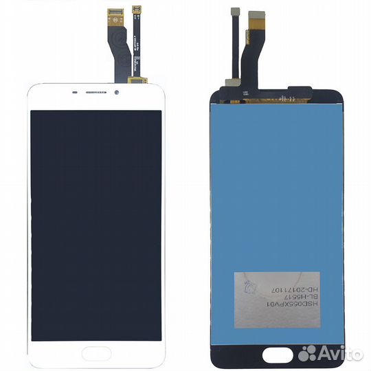 Дисплей для Meizu M5 Note в сборе с тачскрином (Wh