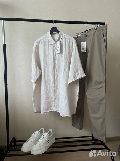 Рубашка льняная 3XL bogner новая