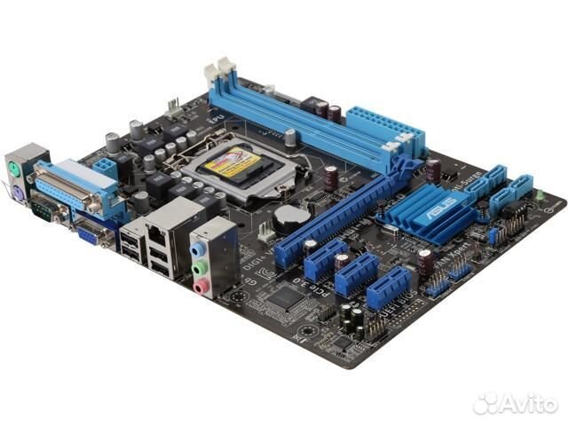 Мат. плата asus P8H61-M LX R2.0, LGA1155, microatx