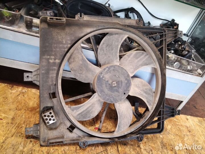 Вентилятор охлаждения Renault Symbol