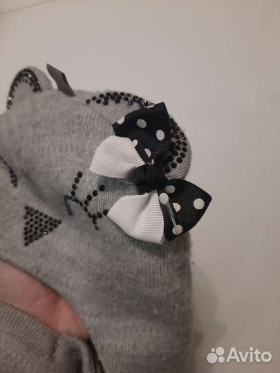 Шапка шлем для девочки