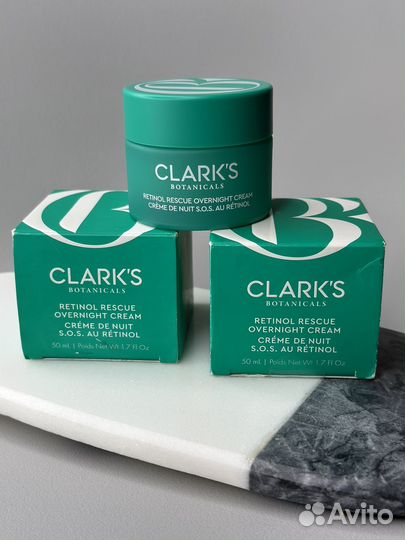 Крем для лица с ретинолом clark's botanicals