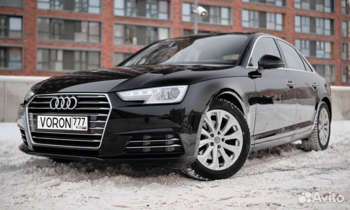 Аренда Audi A4 от одной минуты в Москве