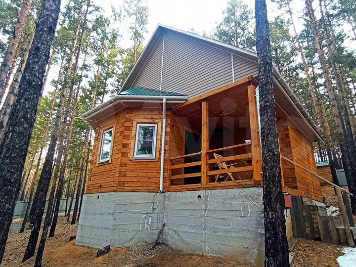 Дом 46,8 м² на участке 8 сот.