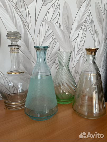 Штофы и графины СССР