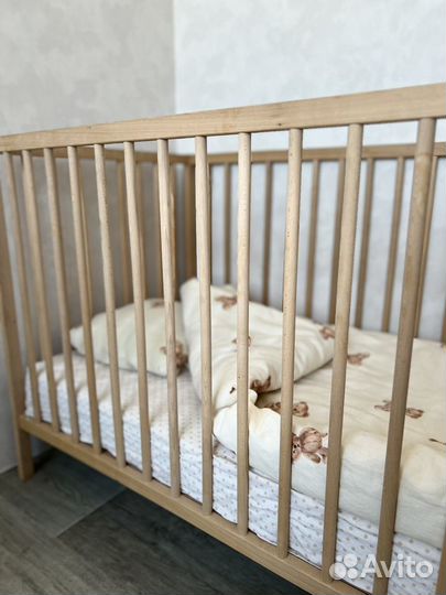 Детская кроватка для малыша IKEA кровать детская