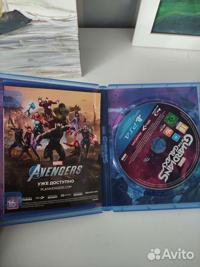 Стражи галактики ps4 диск