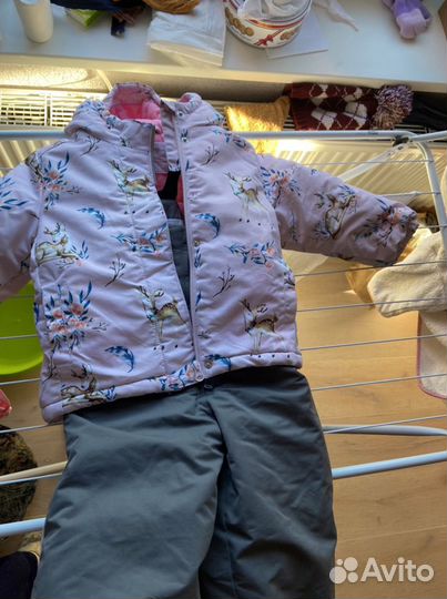 Детский демисезонный костюм на девочку