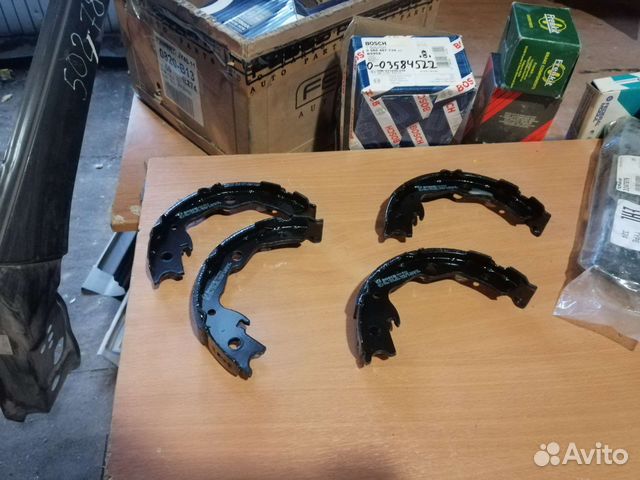 Колодки ручного тормоза Nissan, Renault, Toyota