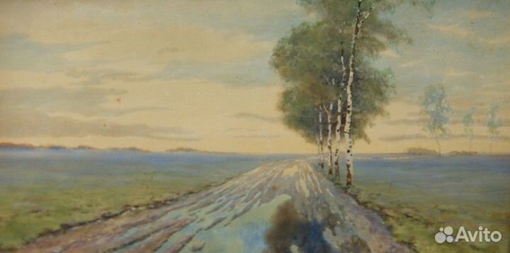 Картина «Пейзаж» Фёдор Волков. Торг уместен