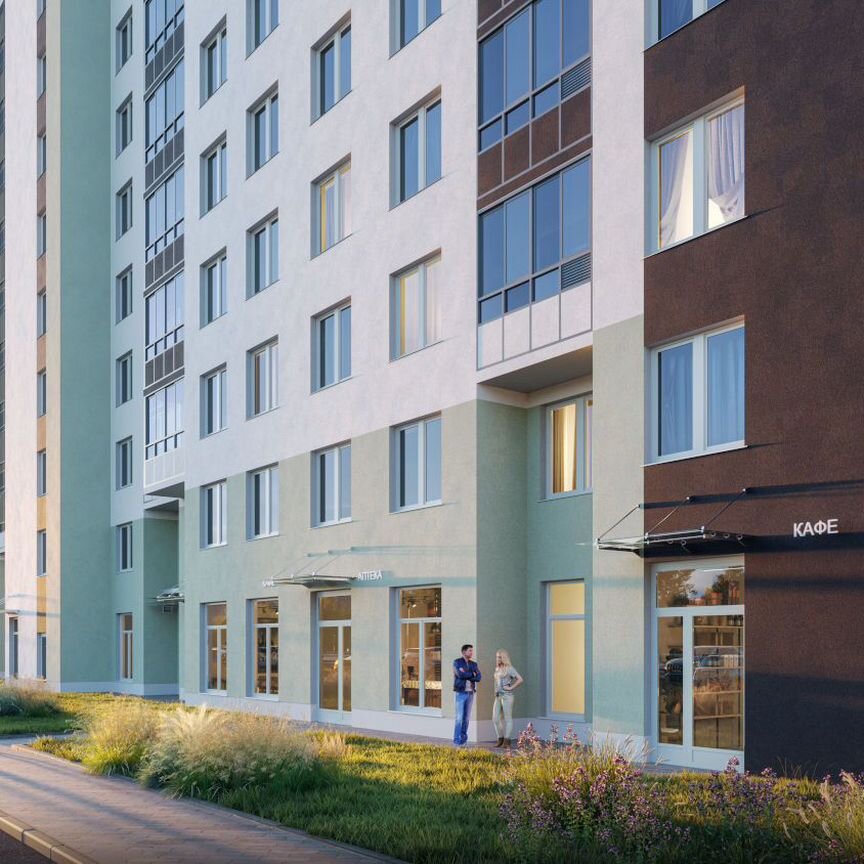 1-к. квартира, 36,8 м², 5/12 эт.