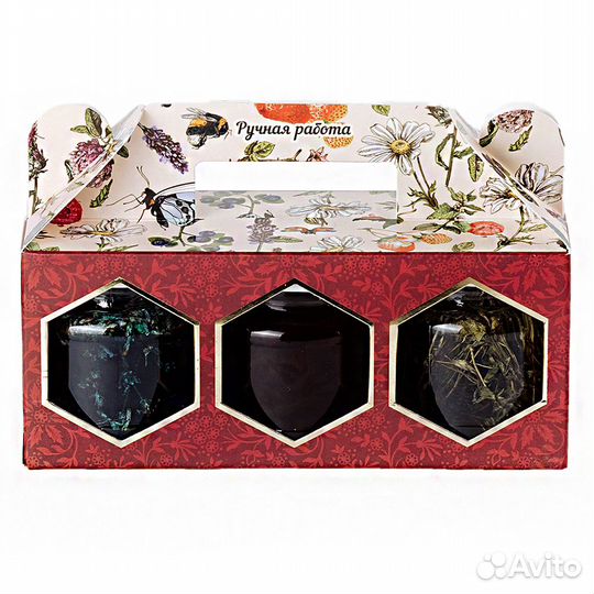 Набор подарочный три варенья, 3*150 гр