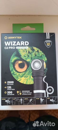 Фонарь Armytek wizard c2 pro
