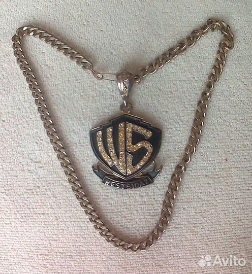 Цепь EastSidaz Брюлик стразы Украшение Rap