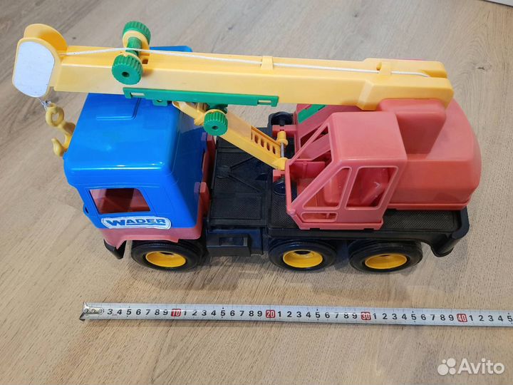 Кран подъемный трактор детский