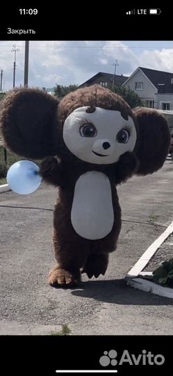 Аэро костюм 2 метра,ростовые куклы