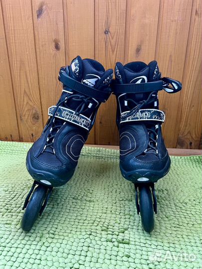 Ролики Rollerblade Spark X 39 EU черные+защита