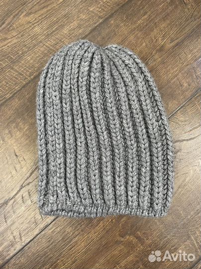 Шапка снуд и варежки 50 шерсть