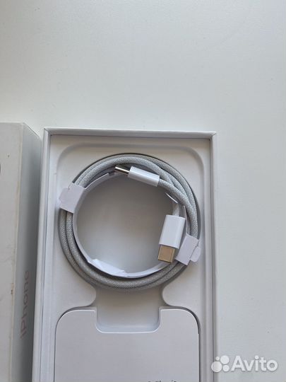 Оригинальный провод на iPhone usb type-c