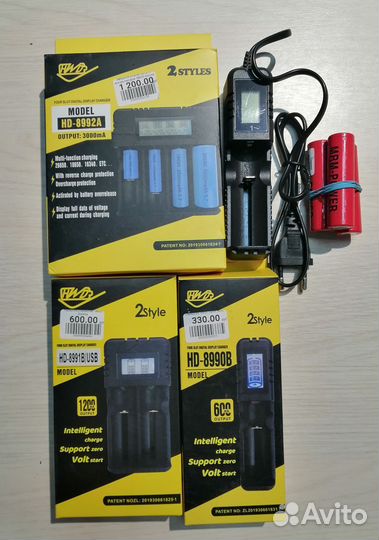 Зарядное устройство для аккумуляторов 18650