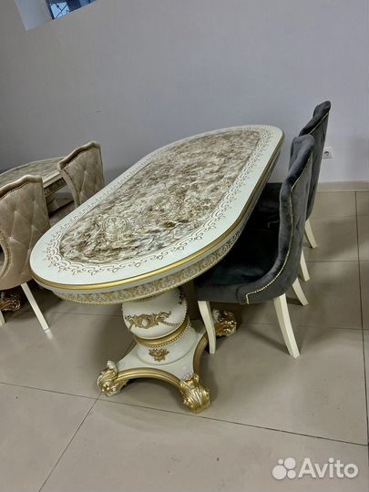 Столы и Стулья из Массива Дерева Новое v106