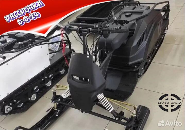 Мотобуксировщик Irbis Мухтар 15 черный