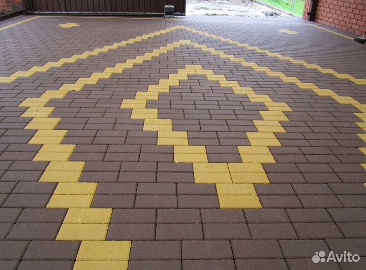 Укладка тротуарной плитки