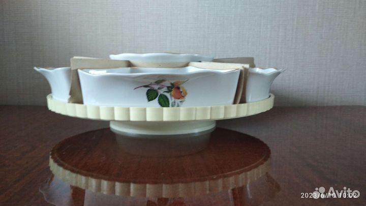 Менажница Салатник Болеро фарфор