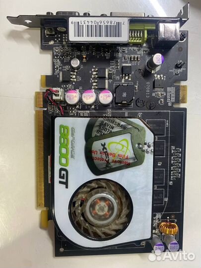 Видеокарта geforce 8600 gt
