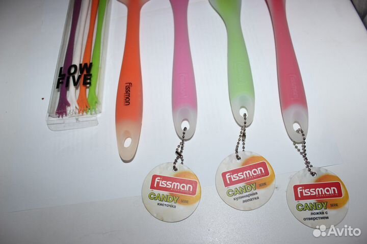 Силиконовые приборы Fissman IKEA