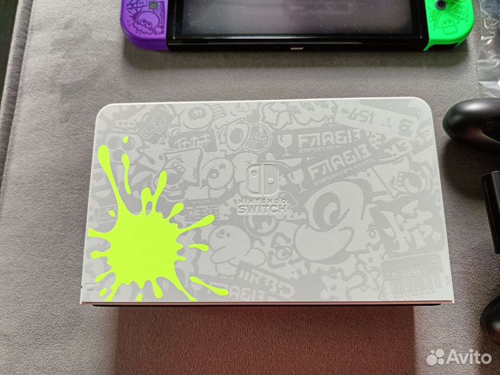 Игровая приставка Nintendo switch oled Splatoon 3