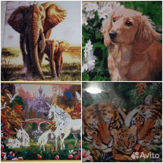 Картины из страз готовые