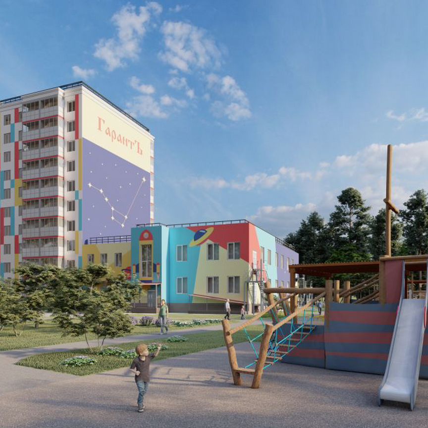 2-к. квартира, 64,8 м², 2/10 эт.