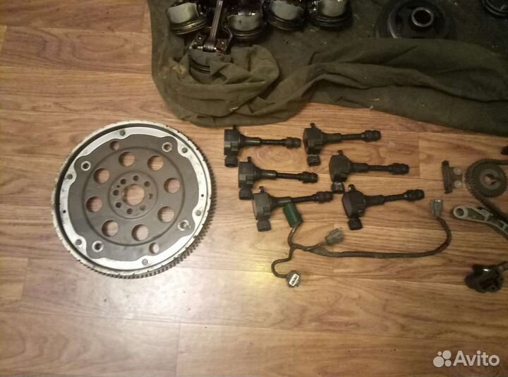Двигатель nissan VQ35de