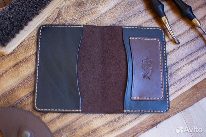 Обложка для паспорта натуральная кожа