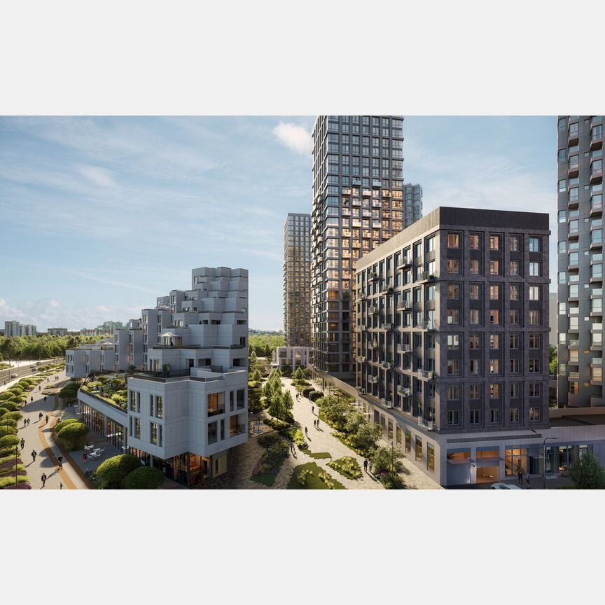 1-к. квартира, 37,8 м², 2/5 эт.