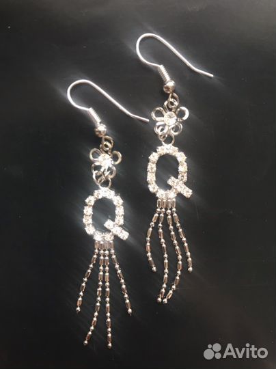 Серьги много разные