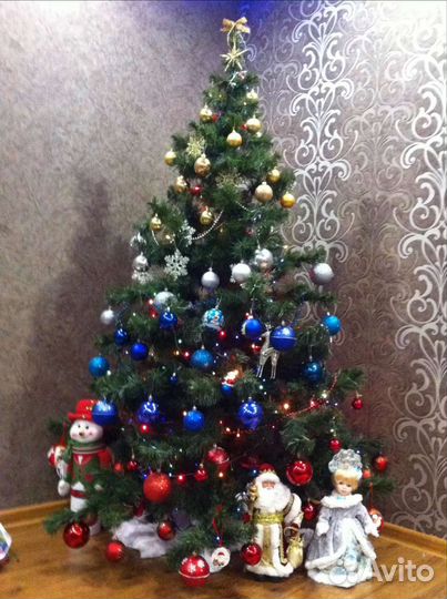 Ель искусственная 180 см бу