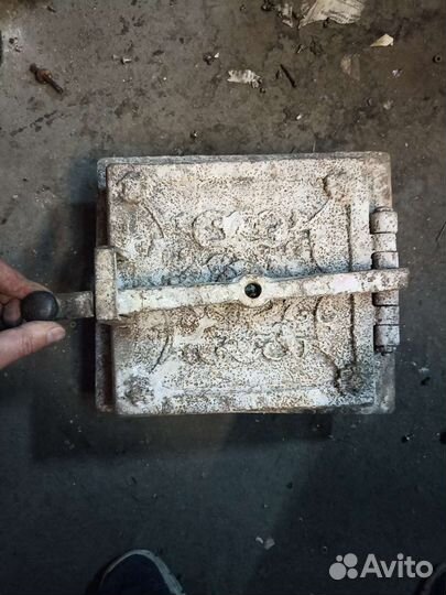 Дверца печная большая-2в1.Царская.Клеймо.18-19век