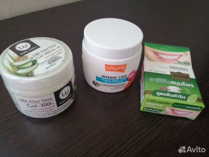 Тайская косметика: маска, гель, зубная паста