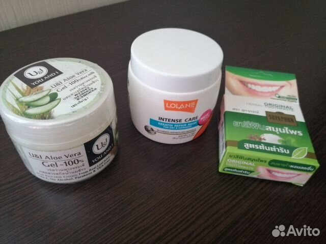 Тайская косметика: маска, гель, зубная паста