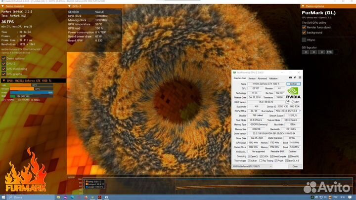 Видеокарта msi geforce gtx 1050 ti 4gb