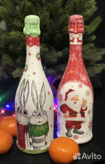 Бутылка к Новому Году и не только