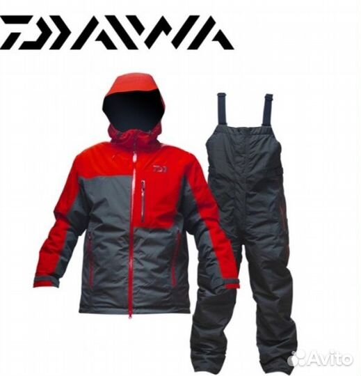 Костюм мембранный Daiwa DW-1920E Red/Charcoal