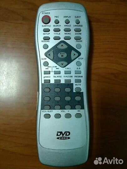 Пульт Rolsen RDV850/Daewoo DVP121K/Rubin DVR-200(X