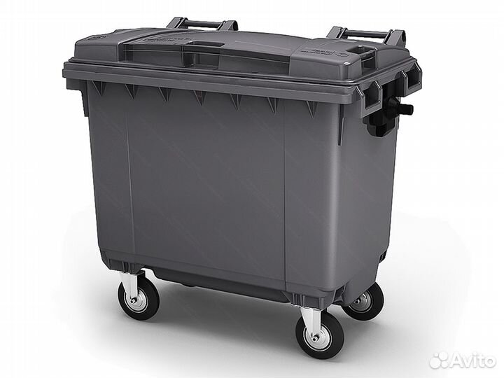 Бак пластиковый мусорный 660л PC-5677