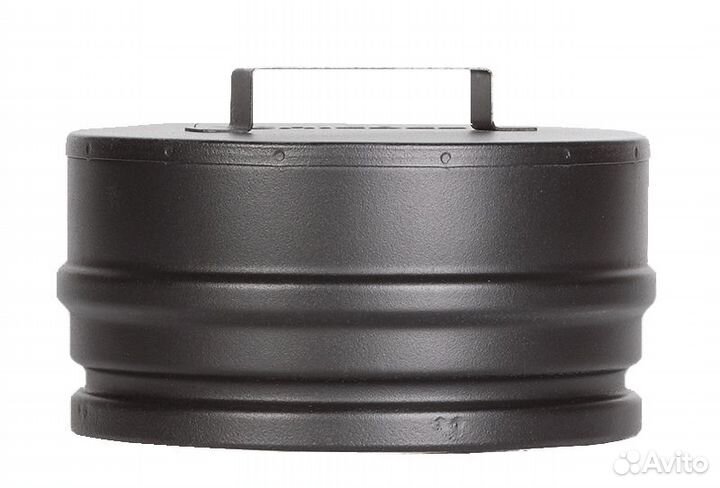 Заглушка тройника 200/250 Schiedel Permeter 25 черный RAL 9005, 1.00 шт