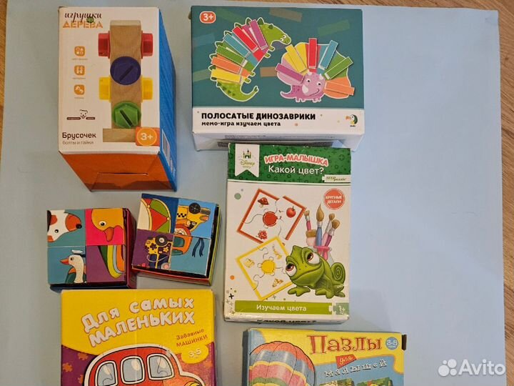 Развивашки для малышей,пазлы,конструктор